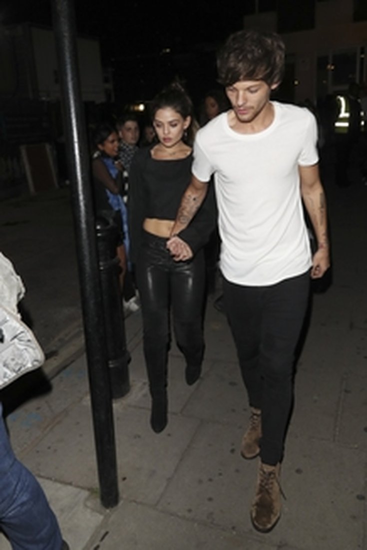 Louis Tomlinson et Danielle Campbell à Londres le 25 octobre 2016