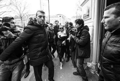 Selena Gomez à Paris chez Cauet
