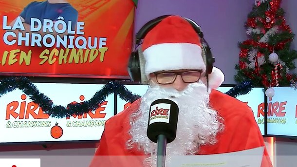 Humour : Julien Schmidt est (presque) le Père Noël