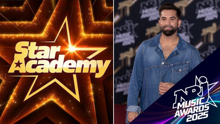 Logo Star Academy / Kendji Girac aux NRJ Music Awards 2024