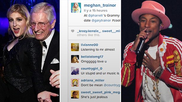 Meghan Trainor : elle fait la fête avec Pharrell Williams!