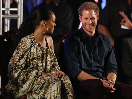 Fou rire entre Rihanna et Prince Harry