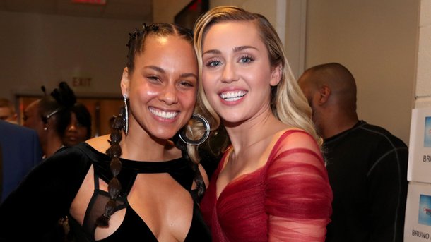 Alicia Keys et Miley Cyrus: ensemble en studio!