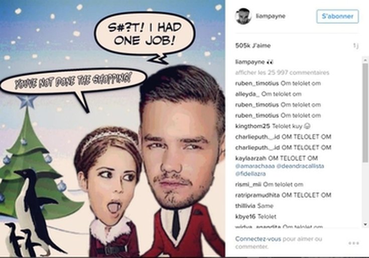 Liam Payne et Cheryl Cole