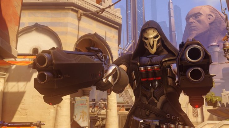 jeux vidéo Overwatch gros plan