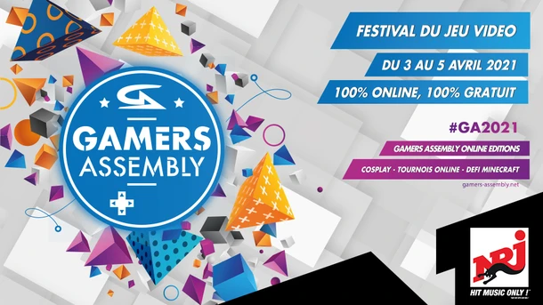 Gamers Assembly 2021 : le festival gaming revient du 3 au 5 avril