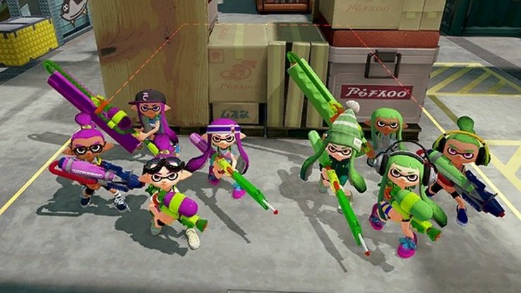 Nouveau contenu Splatoon