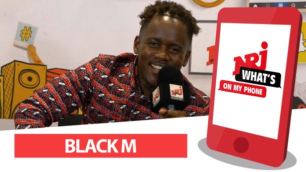 What’s on my phone de Black M: «La star de mon portable, c’est ma mère»