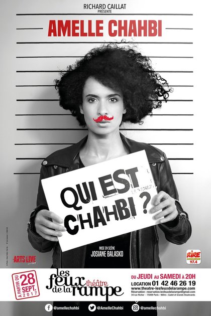 Amelle Chahbi Feux de la rampe - affiche
