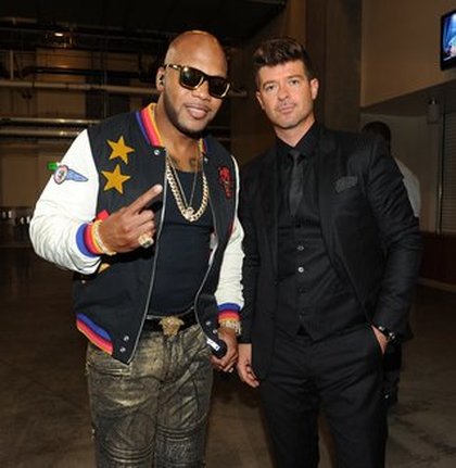 Flo Rida et Robin Thicke aux Teen Choice Awards