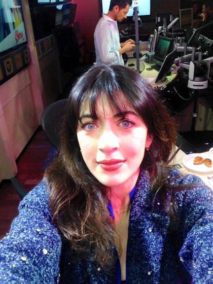 Petit selfie de Nolwenn Leroy dans le Réveil Chérie