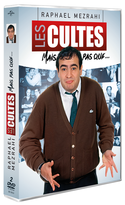Raphaël Mezrahi - Les cultes mais pas que ... - jaquette coffret 2 dvd