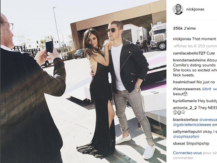 Nick Jonas et Camila Cabello 