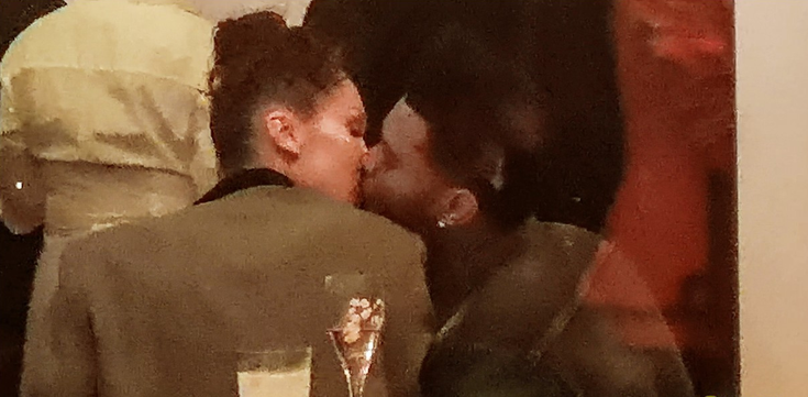 The Weeknd embrasse Bella