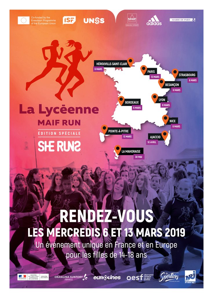 La Lycéenne Maif Run 2019