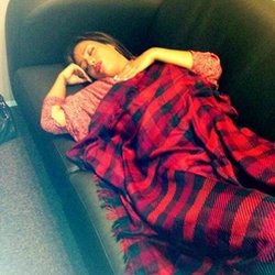 Amel Bent : ensuite j'ai fait une tite sieste .... 