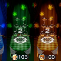 ... Ce mode inédit se compose de jeux de rythme bien agréables et souvent un peu "physiques" ! Le tout, avec une mise en scène dédiée.