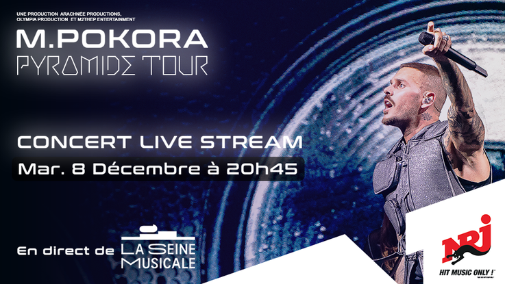 M Pokora Livestream Seine Musicale