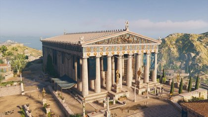Le Parthénon dans Assassin's Creed Odyssey