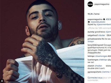 Zayn Malik pour le magazine Paper