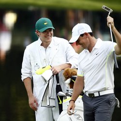 Niall Horan sur un parcours de golf