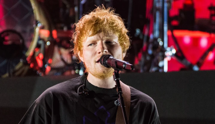 Ed Sheeran live au Reading Festival, août 2022