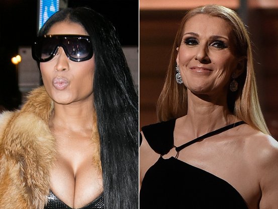 Nicki Minaj et Céline Dion
