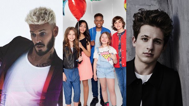 Charlie Puth, M Pokora et Kids United : ils seront là!
