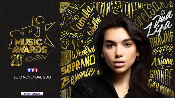 Dua Lipa sera sur la scène des NRJ Music Awards 20th Edition !