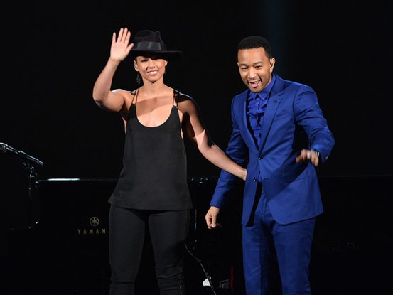John Legend et Alicia Keys