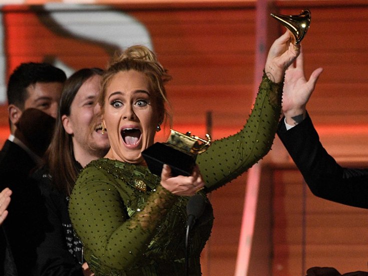 Adele casse son Grammy Award pour Beyoncé