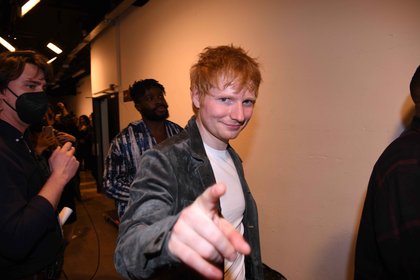 Ed Sheeran - Backstage des NRJ Music Awards 2021