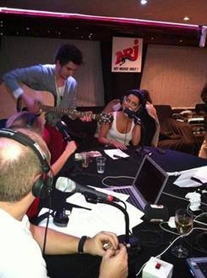 Cauet sur le Yacht des NRJ Music Awards 2011