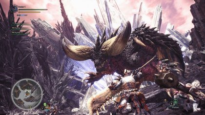 Capture de Monster Hunter World sur PC