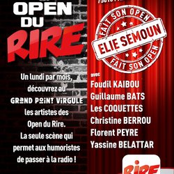 Open du rire du 17 octobre 2016 