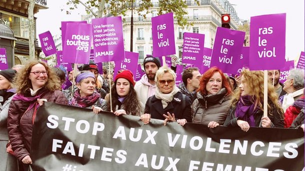 TOP 3 des femmes Chérie de la semaine:  «Nous Toutes» pour la lutte contre les violences sexistes et sexuelles