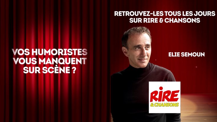 Vos humoristes vous manquent - visuel