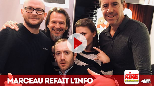 Marceau refait l'info - 9 Février 2018 - vidéo - replay - Rire & Chansons
