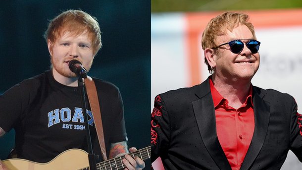 Ed Sheeran a rendu hommage à Elton John!