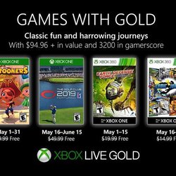 Games With Gold mai 2019 : les jeux offerts en image