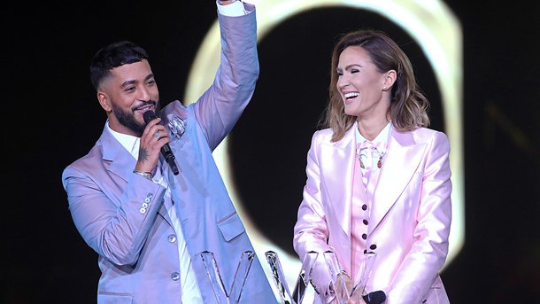 Vitaa et Slimane réunis sur une photo promotionnelle de leur clip «De l’or»
