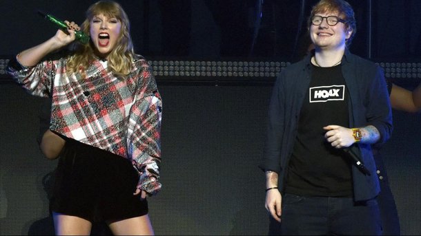 Taylor Swift et Ed Sheeran: une belle amitié