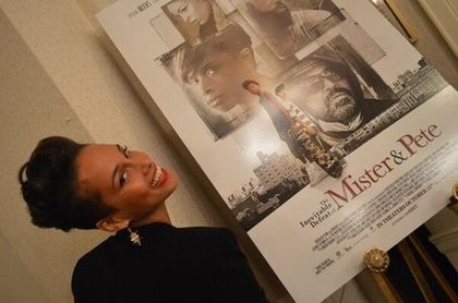 Alicia Keys: Quelle journée! J’étais en conference de presse avec @IAMJHUD & @George_Tillman for #MisterandPete! J’ai hâte que vous le voyez !