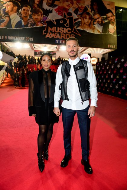 M Pokora et Christina Milian - Montée des Marches NRJ Music Awards 2019