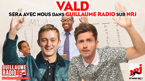 Vald sera l'invité de Guillaume Radio jeudi 15 mars