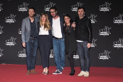 Manu Levy et son équipe - NRJ Music Awards 2017