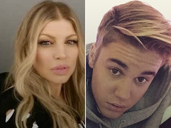 Fergie et Justin Bieber