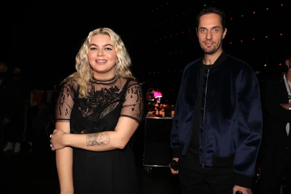 Louane et Grand Corps Malade - Backstage NRJ Music Awards Paris Edition
