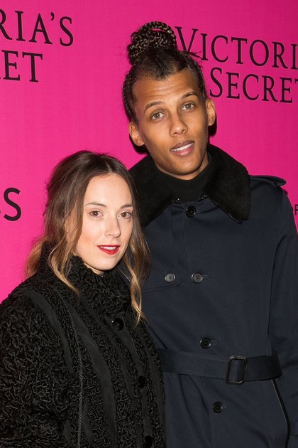 Stromae et Coralie Barbier : total look noir