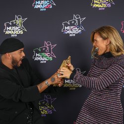 Vitaa et Slimane - Photocall - NRJ Music Awards 2019